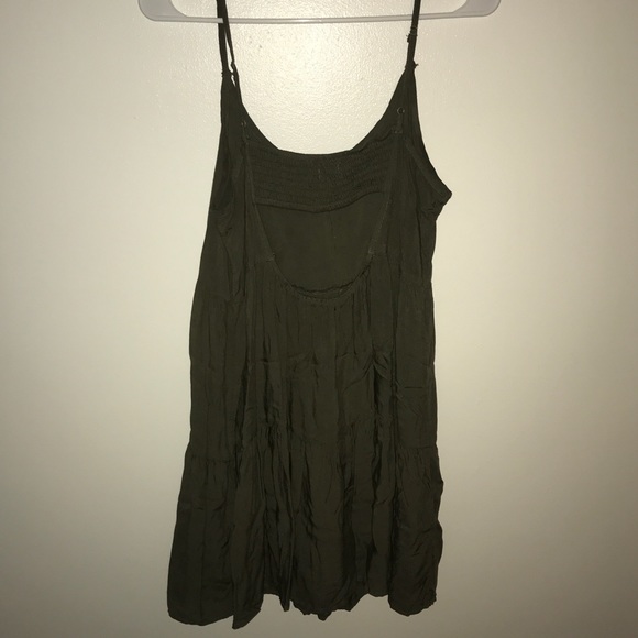American Eagle Hunter Green Mini Dress - Picture 2 of 2